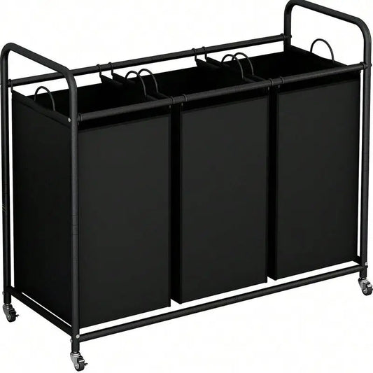 Laundry Sorting Cart for Laundry Room Organization