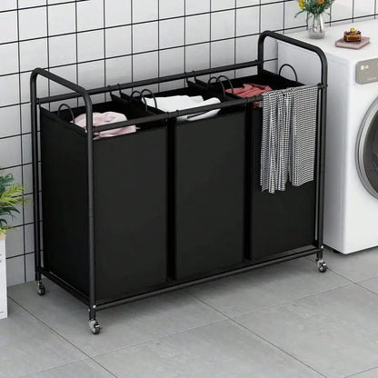 Laundry Sorting Cart for Laundry Room Organization
